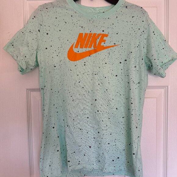 Boys' NIKE Paint Splatter Short Sleeve Shirt - Picture 1 of 5